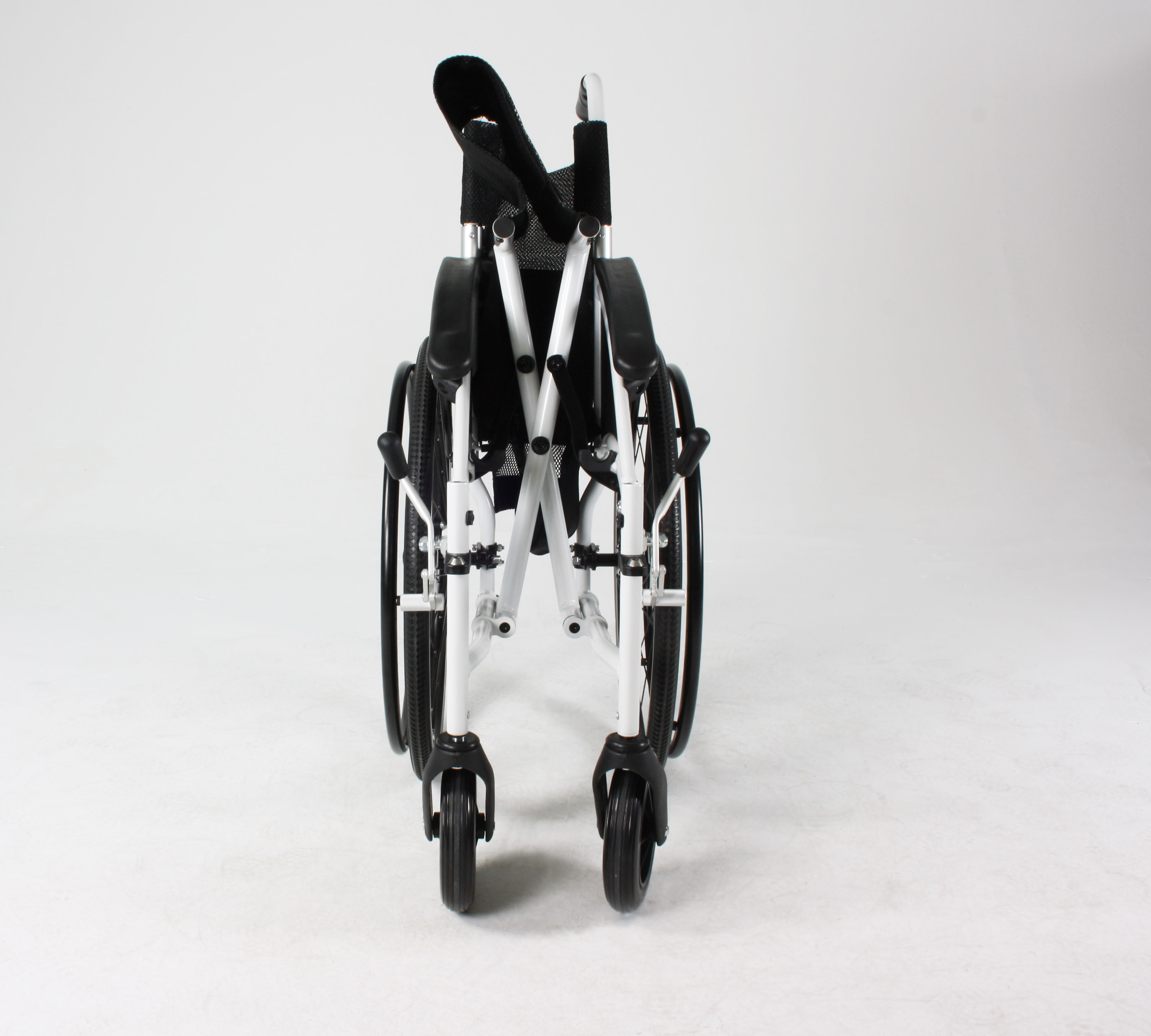 Excel G Logic folding wheelchair by Van Os Medical at True Mobility Didcot Oxfordshire