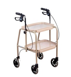 days healthcare wheeled trolley with brakes at true mobility didcot oxfordshire